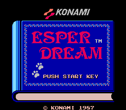 Esper Dream Title Screen